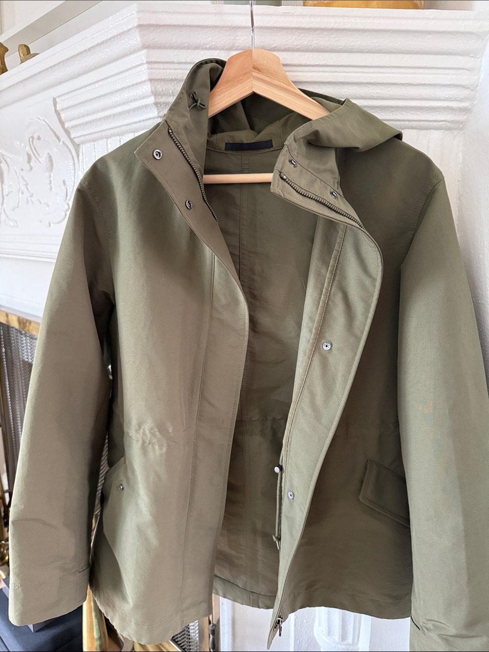 Uniqlo Olive Green Hooded Jacket